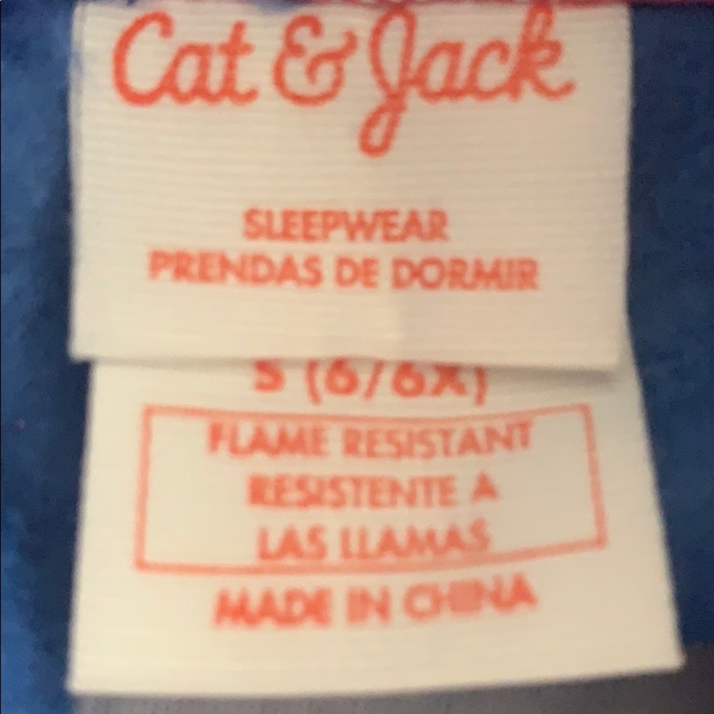Cat & Jack pijama Size S 6/6x - Picture 3 of 4